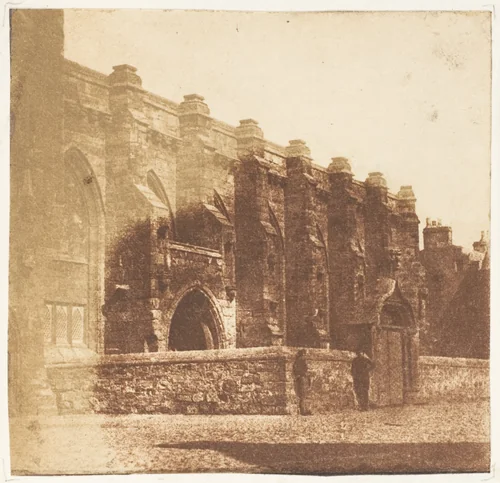 St. Andrews. College Church of St. Salvator by Hill and Adamson, photograph, 1843-1847
