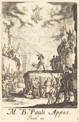 The Martyrdom of Saint Paul by Jacques Callot, print, 1634-1635