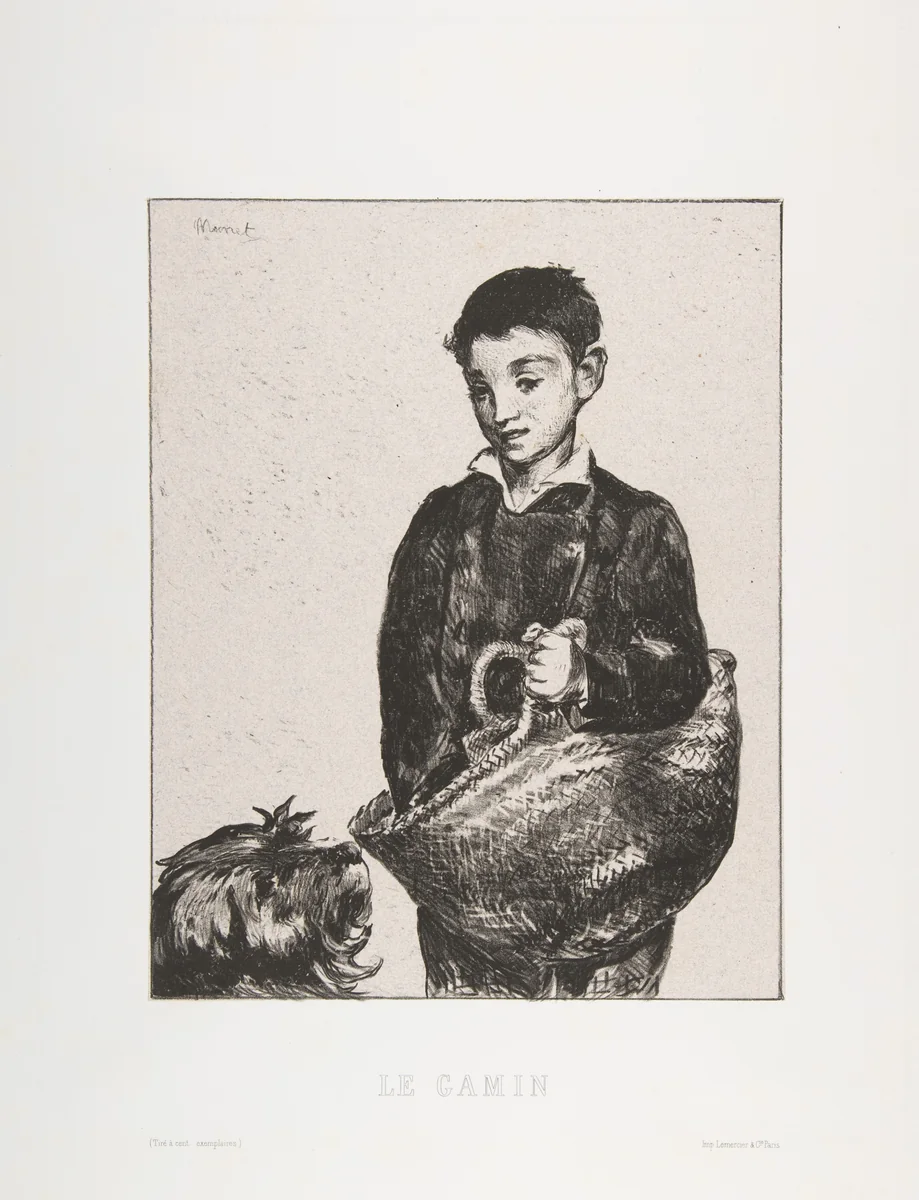 The Urchin by Edouard Manet, print, 1868