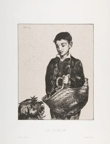 The Urchin by Edouard Manet, print, 1868