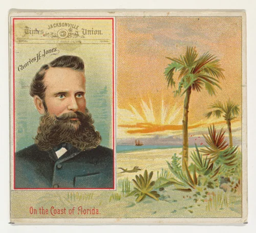Charles H. Jones, Jacksonville Times Union, from the American Editors series (N35) for Allen & Ginter Cigarettes by Allen & Ginter, print, 1887