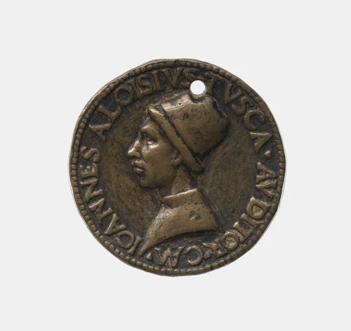 Giovanni Alvise Toscani ca 1450–1478 by Lysippus the Younger, metalwork, 1470-1484