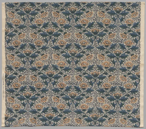 Peony by Kate Faulkner, textile, 1920