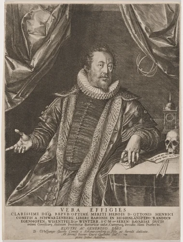 Otto Henry, Count of Schwarzenberg by Jan Sadeler, print, 1550-1600