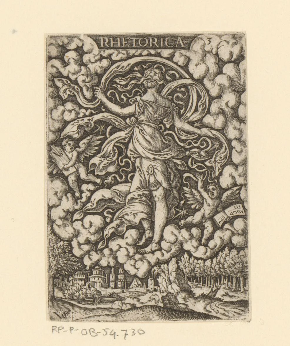 Retorica by Unknown, print, 1524-1562