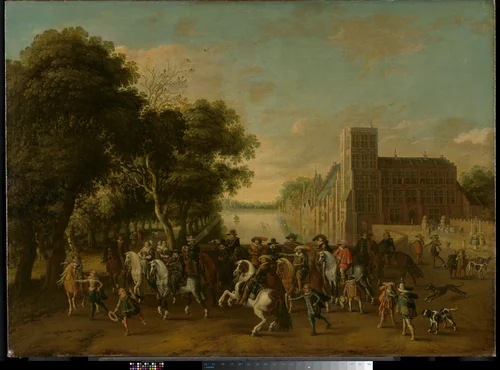 Untitled by Pauwels van Hillegaert, painting, 1621-1625