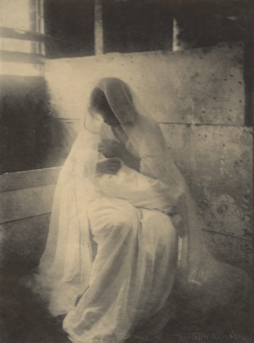 The Manger by Gertrude Käsebier, photograph, 1899