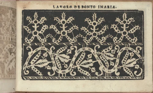 Studio delle virtuose Dame, page 14 (recto) by Isabella Catanea Parasole, book, 1597