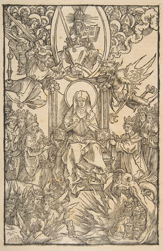 Illustration from "Revelations Sancte Birgitte" by Albrecht Dürer, print, 1500