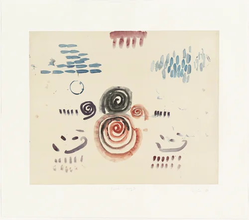 Kweilin Dreaming 51 by Pat Steir, print, 1989