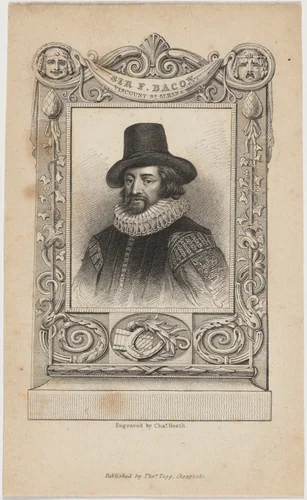 Sir Francis Bacon by Charles Heath, print, 1784-1848