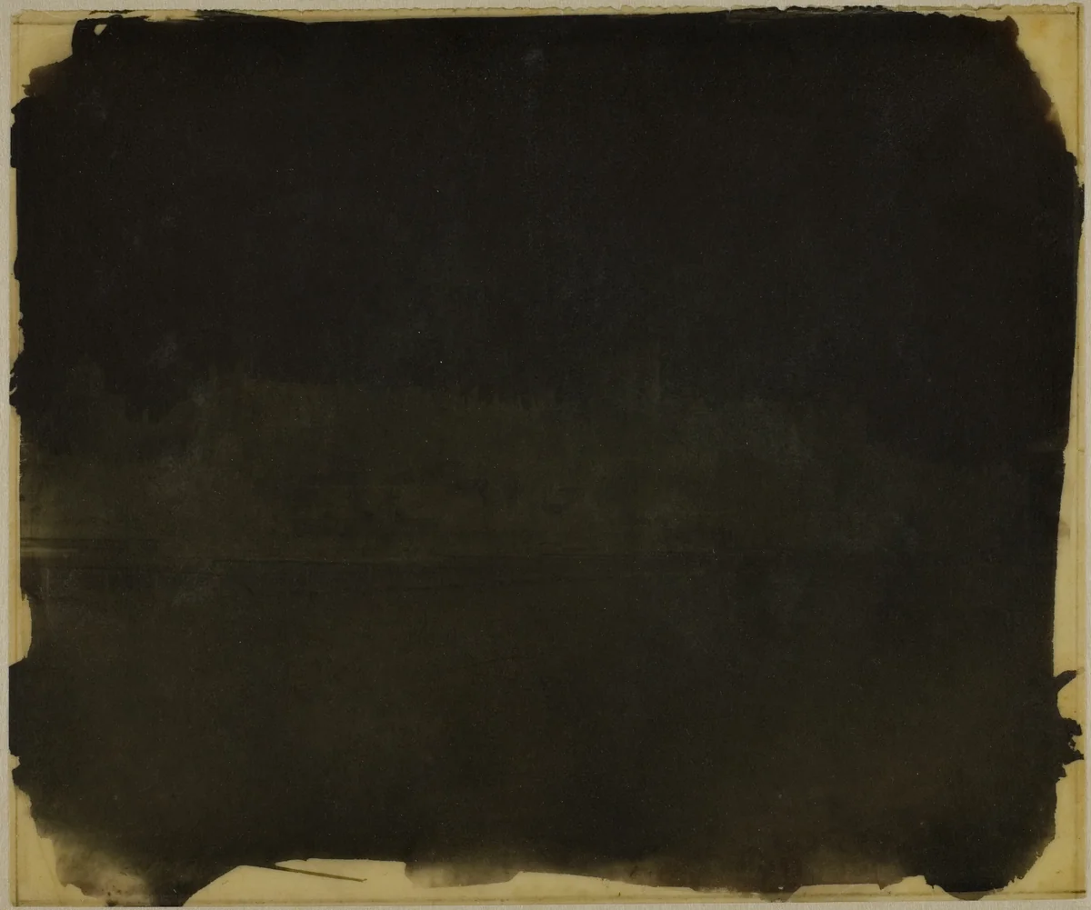 Windsor Castle From Across The River by William Henry Fox Talbot, photograph, 1837-1851