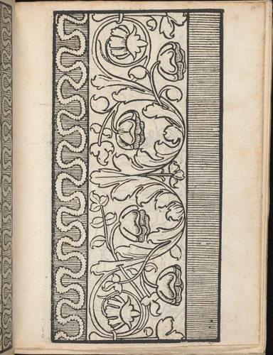 Ein new Modelbuch..., page 14 (recto) by Johann Schönsperger, book, 1524