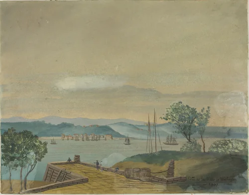 View of the City of Washington in 1807 by Unknown Artist, painting, 1807