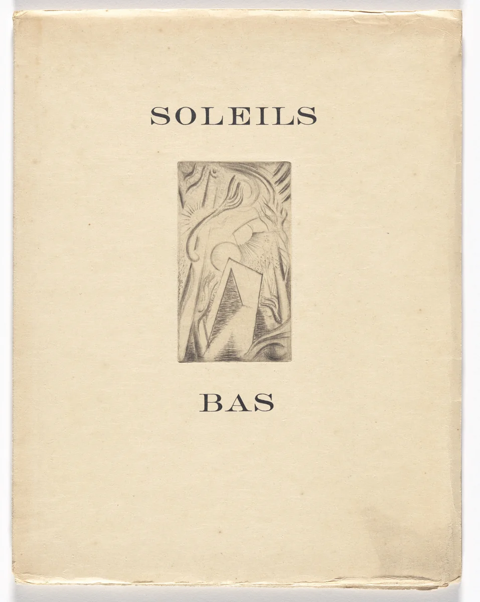 Soleils bas by André Masson, illustrated book, 1924