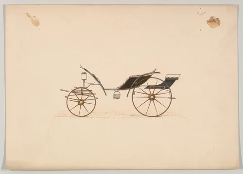 Phaeton (unnumbered) by Brewster & Co., print, 1865-1875