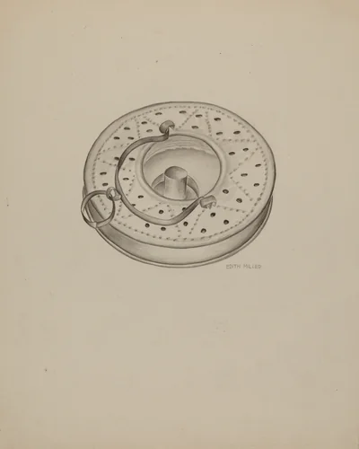 Lantern by Edith Miller, index of american design, 1935-1942