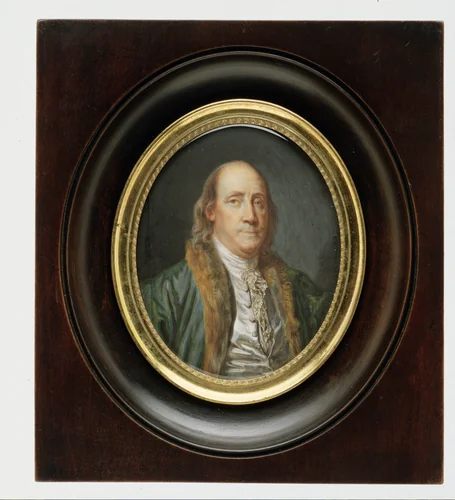 Benjamin Franklin (1706–1790), after a Painting by Greuze of 1777 by Charles Paul Jérôme de Bréa, other, 1777