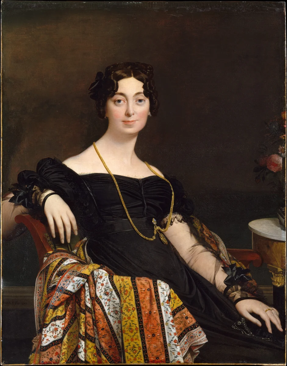 Madame Jacques-Louis Leblanc (Françoise Poncelle, 1788–1839) by Jean-Auguste-Dominique Ingres, painting, 1823