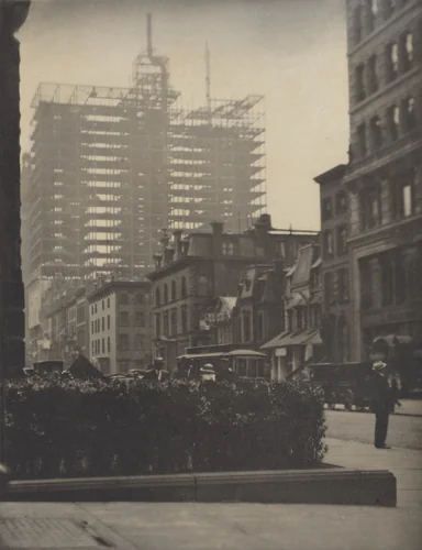 Old and New New York by Alfred Stieglitz, photograph, 1910
