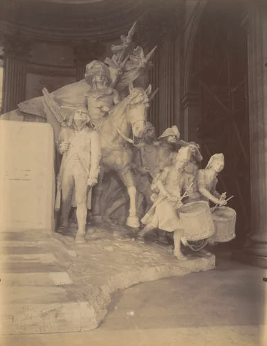 Convention nationale de François-Léon Sicard, Panthéon by Eugène Atget, photograph, 1912