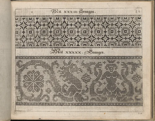 Newes Modelbuch in Kupffer (Page 29r) by Johann Sibmacher, book, 1604