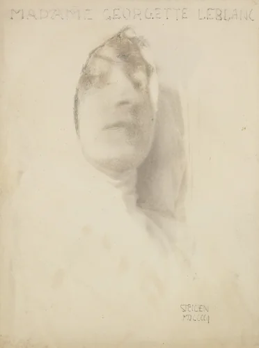 Madame Georgette Leblanc by Edward Steichen, photograph, 1901