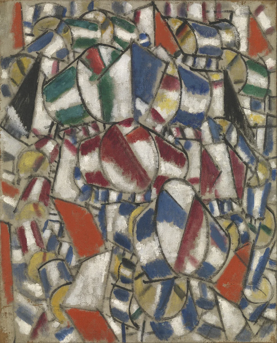 Contrast of Forms by Fernand Léger, painting, 1913