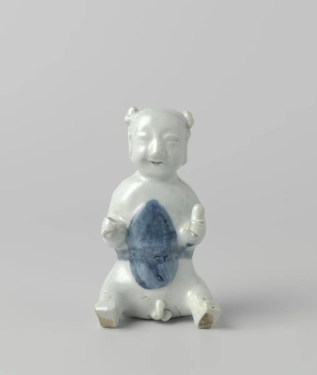 Figure of a seated boy by anonymous, other, 1573-1619