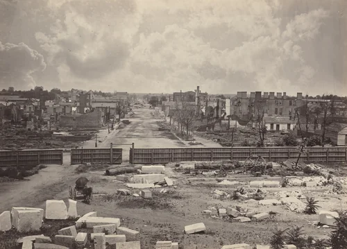 Columbia from the Capitol by George N. Barnard, photograph, 1865-1866
