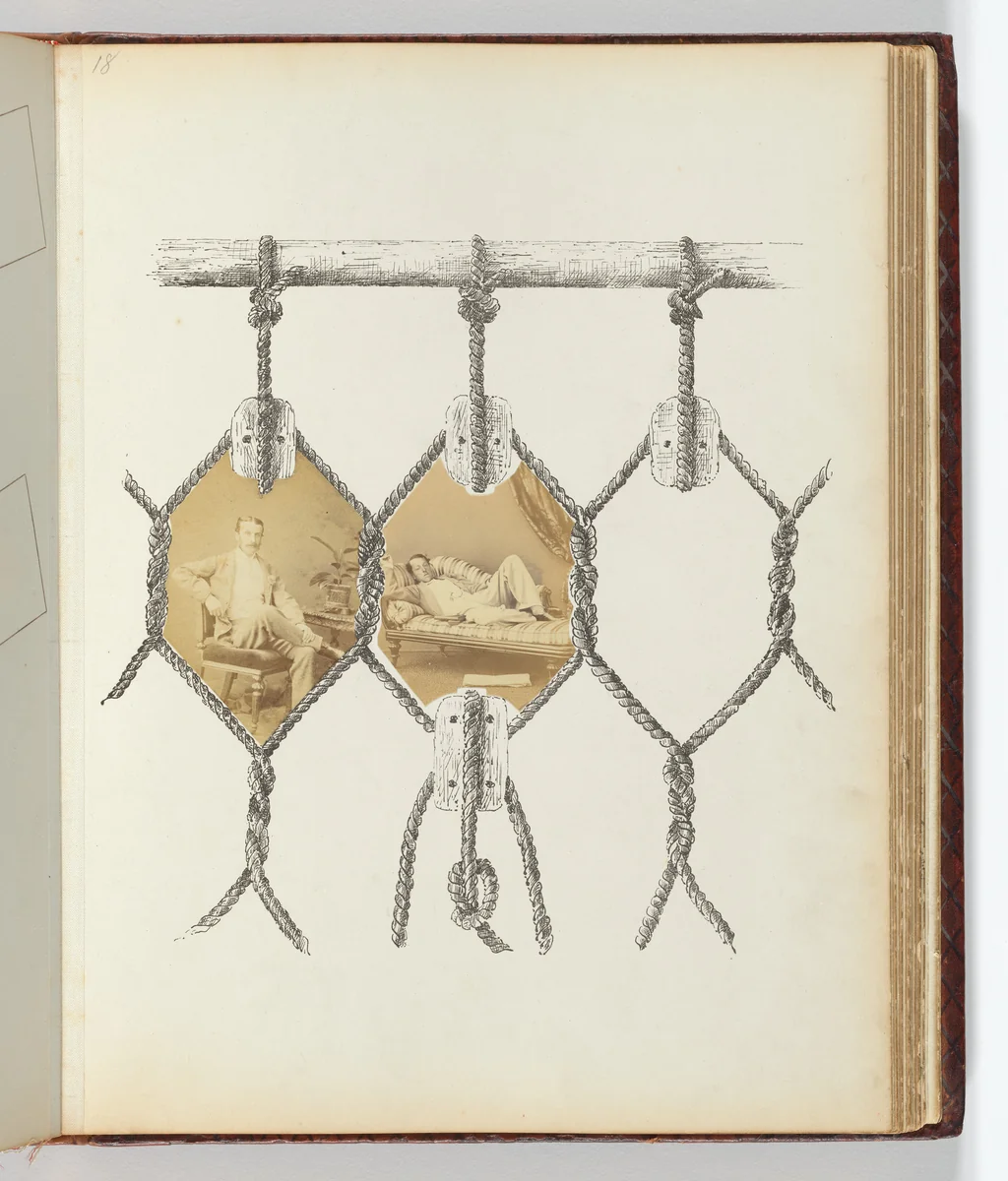 The Johnstone Album by Agnes Caroline Chamberlayne Johnstone, photograph, 1868