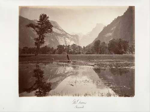 The Domes, Yosemite by Carleton E. Watkins, photograph, 1870-1874
