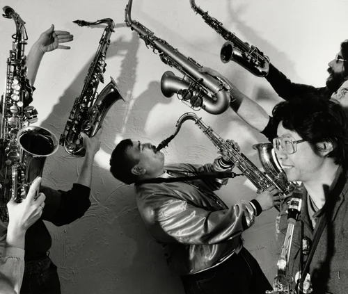 The Band by Nancy Andrews, photograph, 1993
