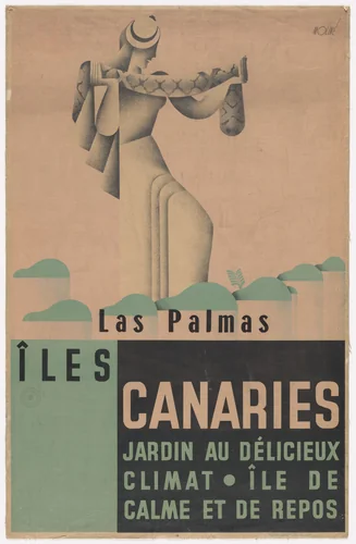 Las Palmas Iles Canaries by Antonio Ares Moliné, design, 1930