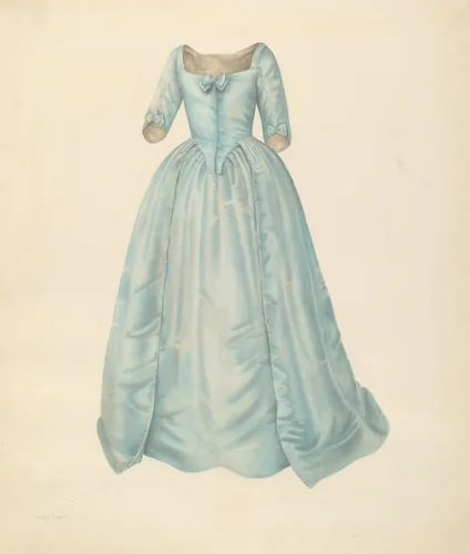 Ball Dress by Nancy Crimi, index of american design, 1938