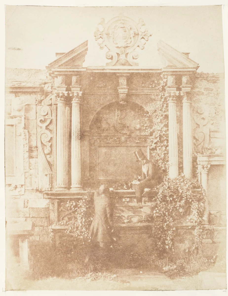 Edinburgh. Greyfriars' Churchyard by Hill and Adamson, photograph, 1843-1847