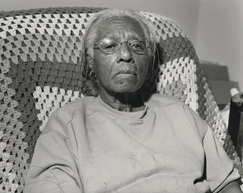 Grandma Ruby by LaToya Ruby Frazier, photograph, 2007