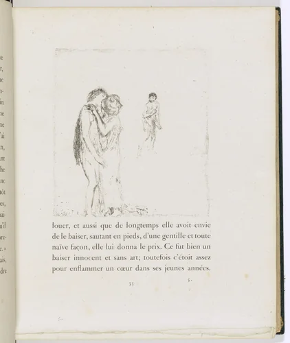 In-text plate (page 35) from Daphnis et Chloé by Pierre Bonnard, illustrated book, 1902