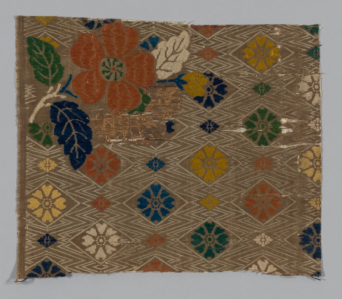 Fragment (From a Karaori) by Japan, textile, 1601-1700
