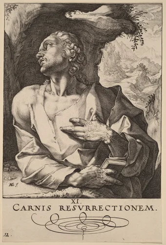 Saint Jude Thaddeus by Hendrick Goltzius, print, 1589