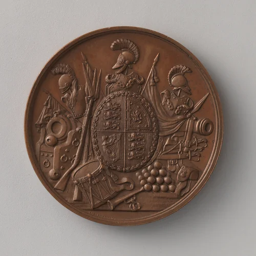 Distinguished Conduct Medal, granted by Queen Victoria, 1854 by Benedetto Pistrucci, metalwork, 1854