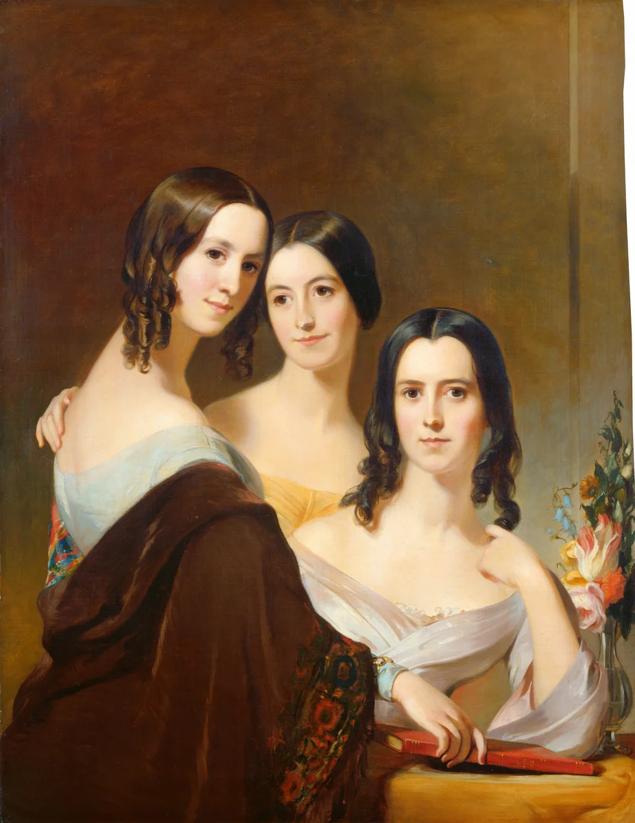 The Coleman Sisters by Thomas Sully, painting, 1844
