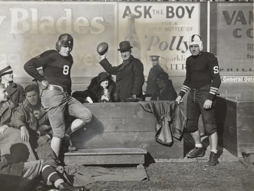Al Smith at Game by Times Wide World Photos, photograph, 1931