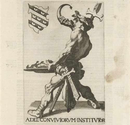 Adel by Simon Frisius, print, 1622