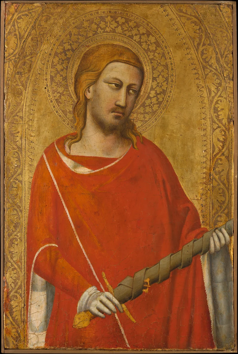Saint Julian by Taddeo Gaddi, painting, 1340-1349