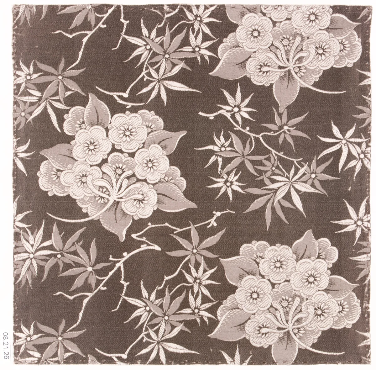 Textile sample by Unknown Designer, textile, 1900