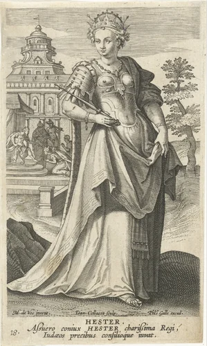 Ester by Unknown, print, 1588-1597