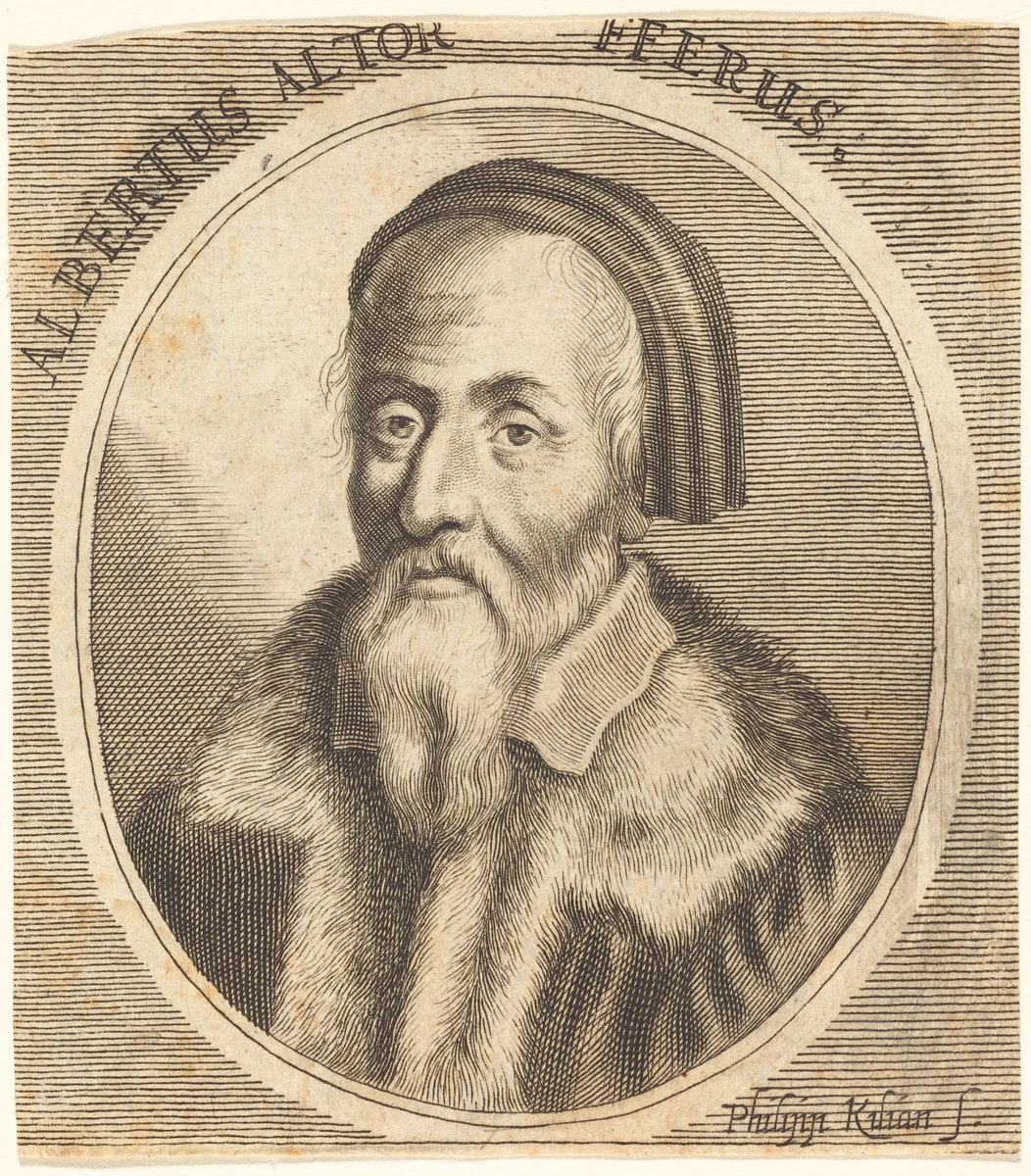 Albrecht Altdorfer by Philipp Andreas Kilian, print, 1714-1759