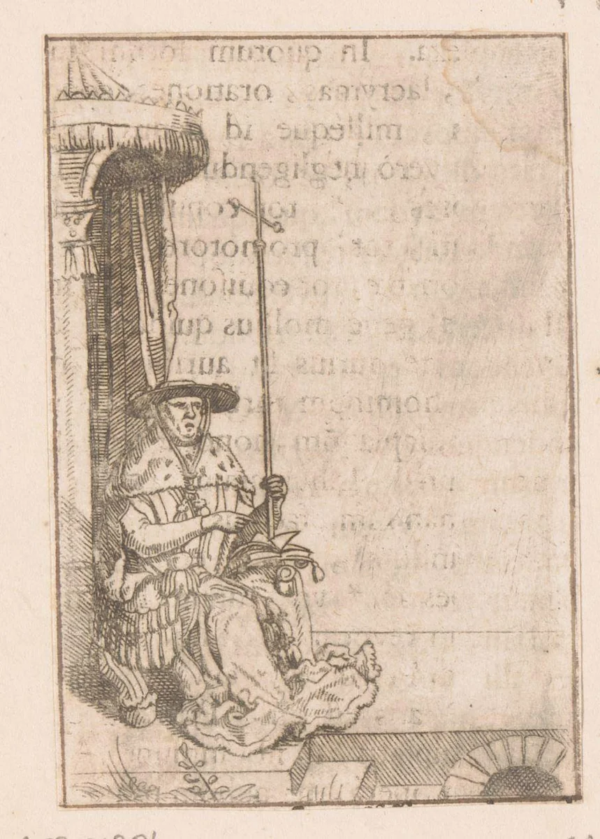 Kardinaal by Caspar Merian, print, 1516
