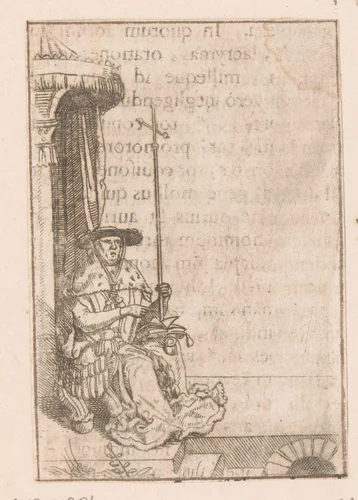 Kardinaal by Caspar Merian, print, 1516